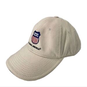 VTG Union Pacific One Size Snap-Back Hat by "Head Divvy"  Style HBT1 easy flip.